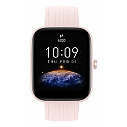 Amazfit Bip 3 Pro 4.29 cm (1.69) TFT 44 mm Digital 240 x 280 pixels Touchscreen Pink GPS (satellite)