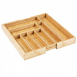 Bamboo Cutlery Drawer Organiser GB379