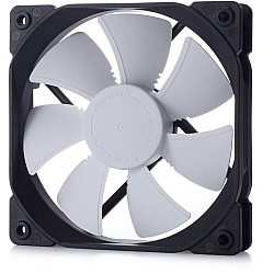 Dynamic X2 GP-12 PWM, Gehäuselüfter weiß/schwarz, 120 mm