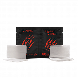 Cleaning Wipes, Reinigungstücher 10 Stück (je 2 Nass- und Trockentücher)