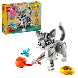31163 Creator 3-in-1 Graue Katze, Konstruktionsspielzeug
