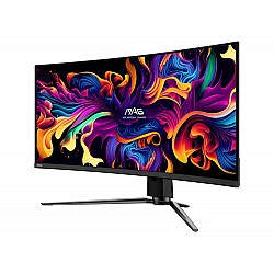 LCD Monitor|MSI|34|Curved/21 : 9|Panel QD-OLED|3440x1440|21:9|175Hz|Matte|0.03 ms|Swivel|Height adjustable|Tilt|Colour Black|MAG341CQPQD-OLED