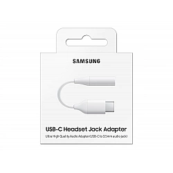 Samsung Adapter EE-UC10 USB Type-C to 3.5mm jack White (EE-UC10JUWEGWWUS)