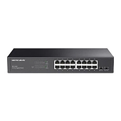 Mercusys MS116GS network switch Gigabit Ethernet (10/100/1000) Black