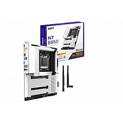 NZXT N7 B850 WiFi White AM5 Cover N7-B85XT-W1 - AMD Sockel AM5 (Ryzen Zen4) (N7-B85XT-W1)