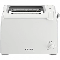 Krups ProAroma KH 1511 - Toaster - 2 Scheibe(n) - 2 Steckplatz/Steckplätze - weiß (KH 1511)