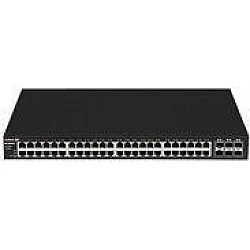 Edimax Pro GS-5654LX - Switch - Smart - 48 x 10/100/1000 + 6 x 10 Gigabit SFP+ (Uplink) - Desktop, an Rack montierbar