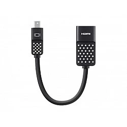 Belkin DisplayPort / HDMI Adapter [1x Mini-DisplayPort Stecker => 1x HDMI-Buchse] Schwarz Belkin (F2CD079bt)