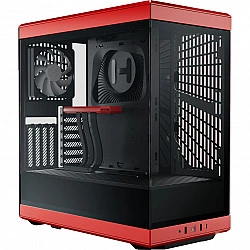 HYTE Y40 - Mid tower - ATX - Seitenteil mit Fenster (gehärtetes Glas)