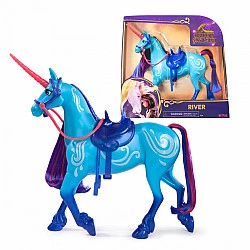 Unicorn Academy, River with 2 Riding Accessories, 11”, Compatible with Isabel, Dolls & Unicorn Toys for Girls Ages 4 and up