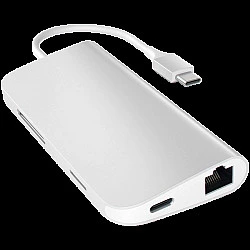 Satechi USB-C Multiport Adapter 8K with Ethernet V3 space grey (ST-P8KEM)