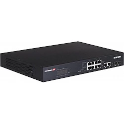 Edimax GS-5210PL - Switch - Smart - 10 x 10/100/1000 + 2 x Gigabit SFP (Uplink) - Desktop - PoE+ (110 W)