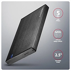 EE25-XA6C USB-C 3.2 Gen 1 SATA 6G 2.5inch 5Gbps