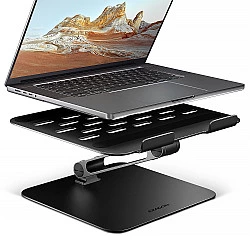 STND-LQB ALU stand for laptops 10-16 black