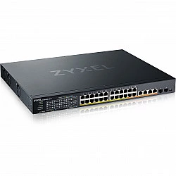 Zyxel XMG1930-30HP Managed L3 2.5G Ethernet (100/1000/2500) Power over Ethernet (PoE) 1U Black
