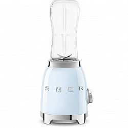 Smeg PBF01PBEU stainless steel blender, blue