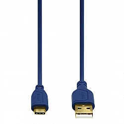 zamiennik 200635; K. USB-C - USB 2.0 A FLEXI-SLIM 0.75 M NIEBIESKI