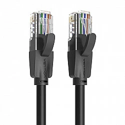 Kabel sieciowy UTP CAT6 Vention IBEBG RJ45 Ethernet 1000Mbps 1,5m czarny