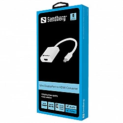 SANDBERG Videoadapter - Mini DisplayPort männlich