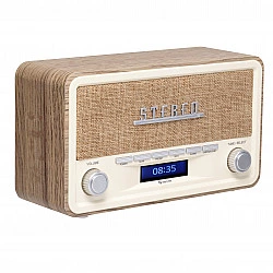 Retro radio Denver DAB-18 ligh wood
