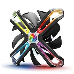 Zalman ZM-SF120.120mm RGB fan - Addresable connector - Unique reversed - Gehäuse-Lüfter - 28 dB