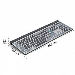 Wk-750 multi device keyboard black