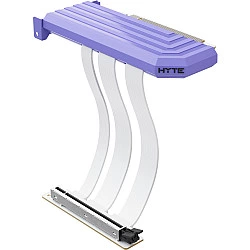 HYTE PCIe 5.0 Hyper Riser (lila/weiß, 20cm) (ACC-HYTE-PCIE50-TM)