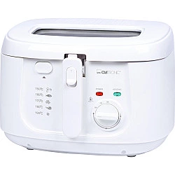 Fritteuse FR 3771 (weiß, 1.800 Watt, Ölbehälter 2,5 Liter)