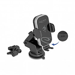 Wireless Car Charger Smartphone Halterung mit Ladefunktion und Kühlung 15 W - Qi