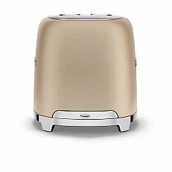 SMEG Kompakttoaster TSF01CHMEU matt Gold