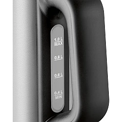 ProfiCook PC-WKS 1106 1l 2200W Schwarz - Edelstahl Wasserkocher (501106)