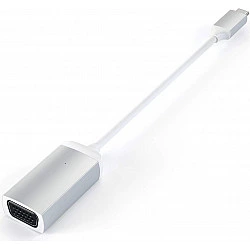 Satechi Type-C auf VGA Adapter, Silber, ST-TCVGAS
