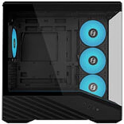 Lian Li VECTOR V100 MINI Micro-ATX Gehäuse, Tempered Glass, ARGB, 4 Lüfter - Schwarz (G99.V100RMIX.00)