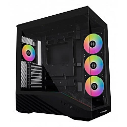Lian Li Vector V100 Midi Tower Black, Transparent