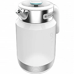 ThermoSense 600 Touch White Electric Kettle, Wasserkocher weiß/edelstahl, 2.200 Watt, 1,7 Liter