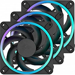Momentum 12 RGB 120mm 3-pack black