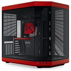HYTE Y70 Midi Tower Black, Red
