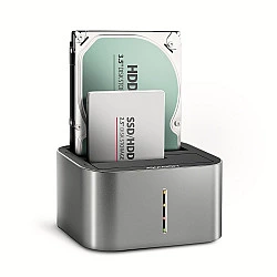 Turime | AXAGON ADSA-DC USB3.2 Gen1 - 2x SATA 6G CLONE DUAL HDD Dock Station ASMedia | ITwork sandėlyje | ITwork sandėlyje!