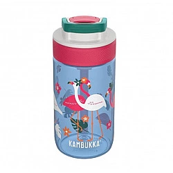 Kambukka Lagoon 400ml Blue Flamingo baby water bottle