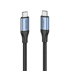 Vention USB 4.0 5A 40Gbps USB-C to C cable, braided, 1m