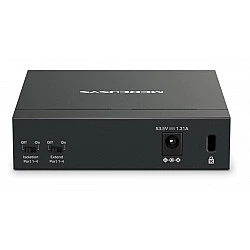 Mercusys 5-Port Gigabit Desktop Switch with 4-Port PoE+
