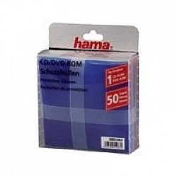 Hama - CD-/DVD-Hülle - Blau, Rot, grün, orange, violett (Packung mit 50) (51067)
