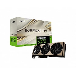 Vaizdo plokštė NVIDIA MSI RTX 5070 V532-006R 12GB GDDR7 192-bit 3 ventiliatoriai