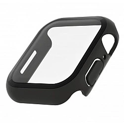 ScreenForce TemperedCurve Apple Watch 4-9 protective glass, black