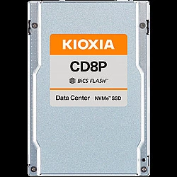SSD Data Center Read Intensive KIOXIA CD8P-R 7.68TB PCIe Gen5 Single-port (128GT/s) NVMe 2.0, BiCS Flash TLC, 2.5 15mm U.2, Read/Write: 12000/5500 MBps, IOPS 2000K/200K, DWPD 1