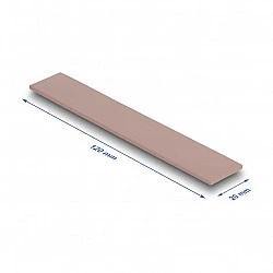 Wärmeleitpad 120 x 20 x 2 mm für M.2 Module 3,0 W/mK - Silikonfrei