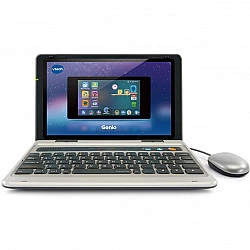 Vtech Genio Lernlaptop, Lerncomputer silber
