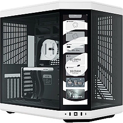 HYTE Y70 Touch Infinite Midi Tower Black, White