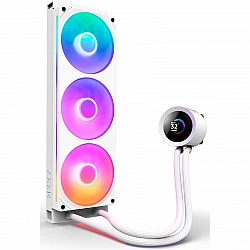 NZXT Kraken Plus 360 RGB AiO Wasserkühlung - 360mm, weiß