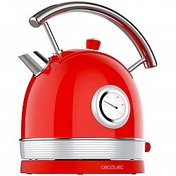 Thermosense 420 Vintage Light Red , Wasserkocher rot/edelstahl, 2.200 Watt, 1,8 Liter
